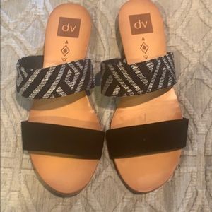 DV by Target Black Tribal Summer Sandal